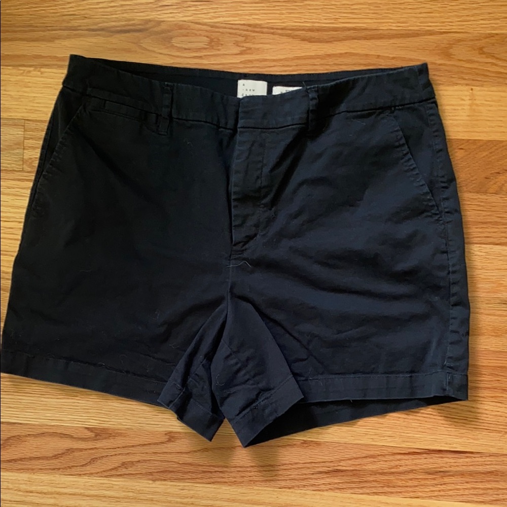 A New Day Black Bermuda Shorts Classic Tailored Design